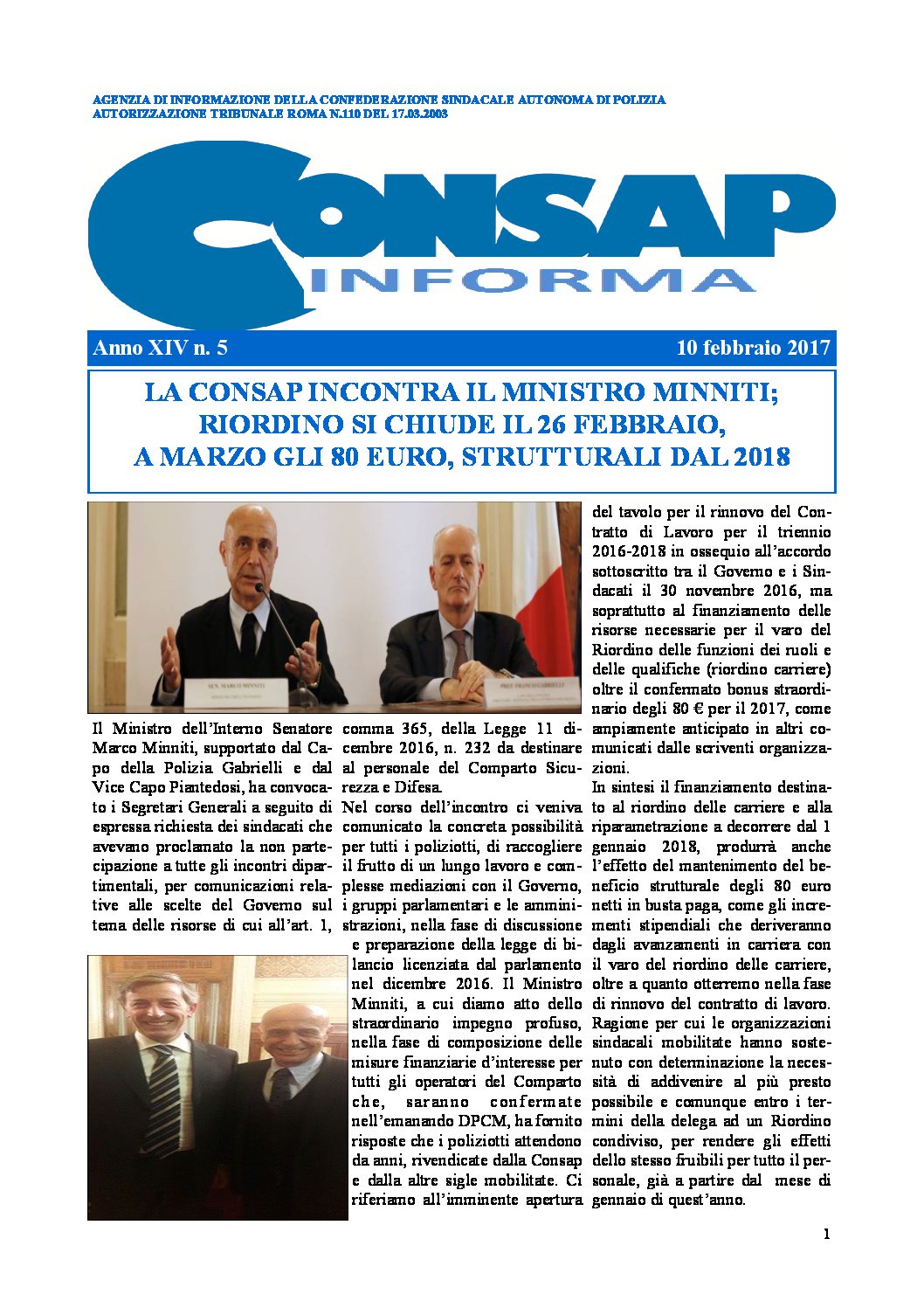 Consap Informa